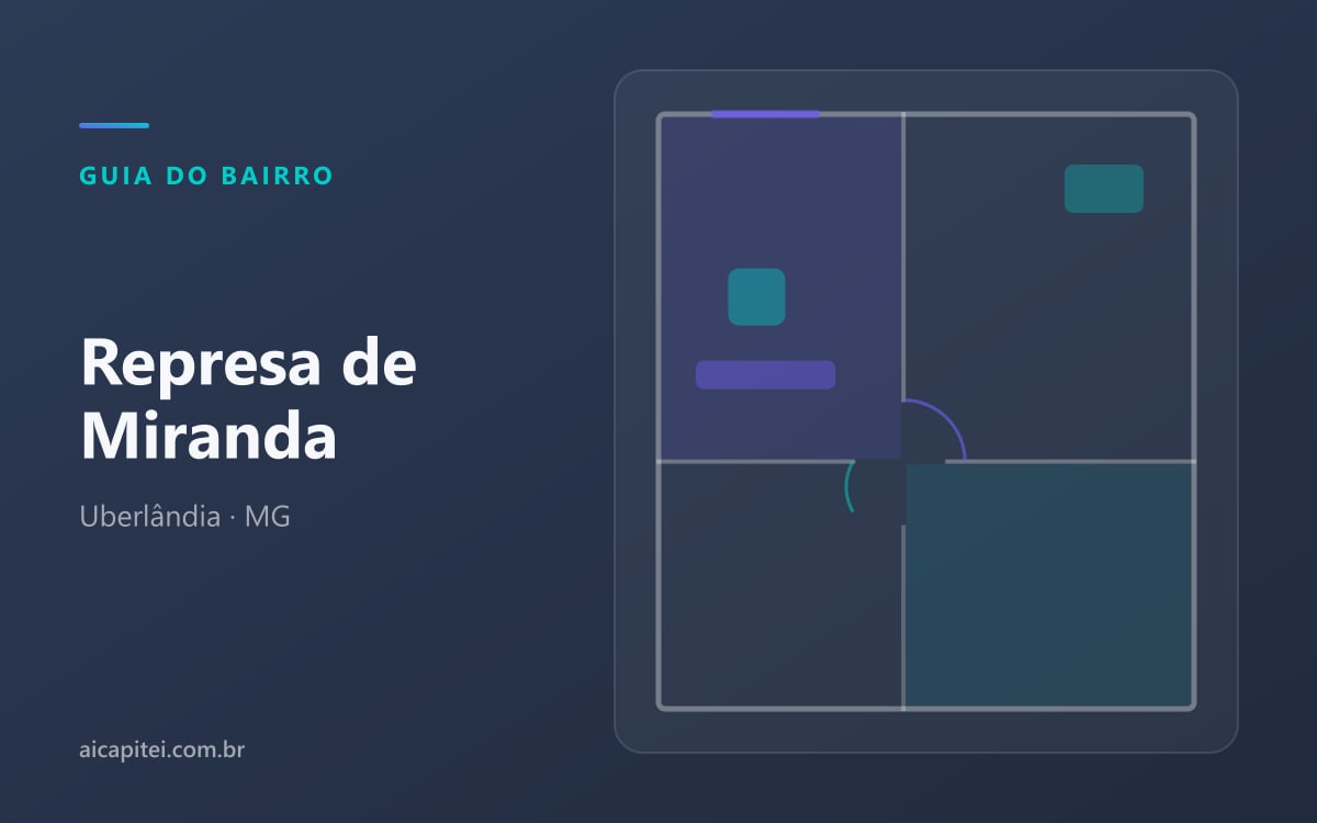 Imagem do artigo sobre represa de Miranda, Uberlândia: preço e chácaras