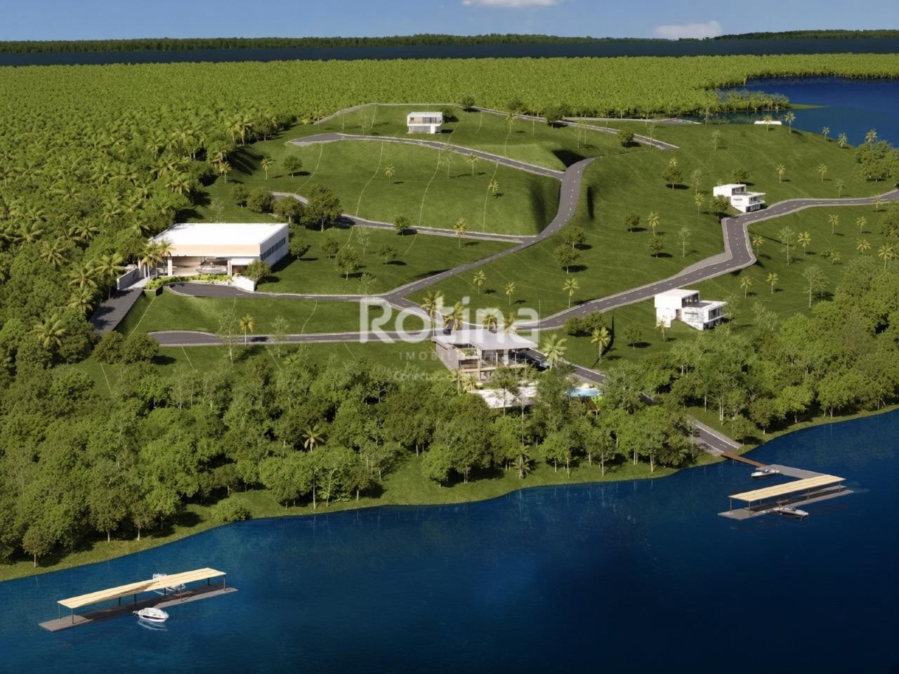 Terreno à venda em Reserva do lago Miranda, Uberlândia - R$ 990.000
